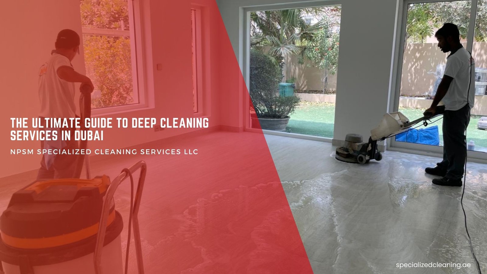 Deep cleaning services in Dubai