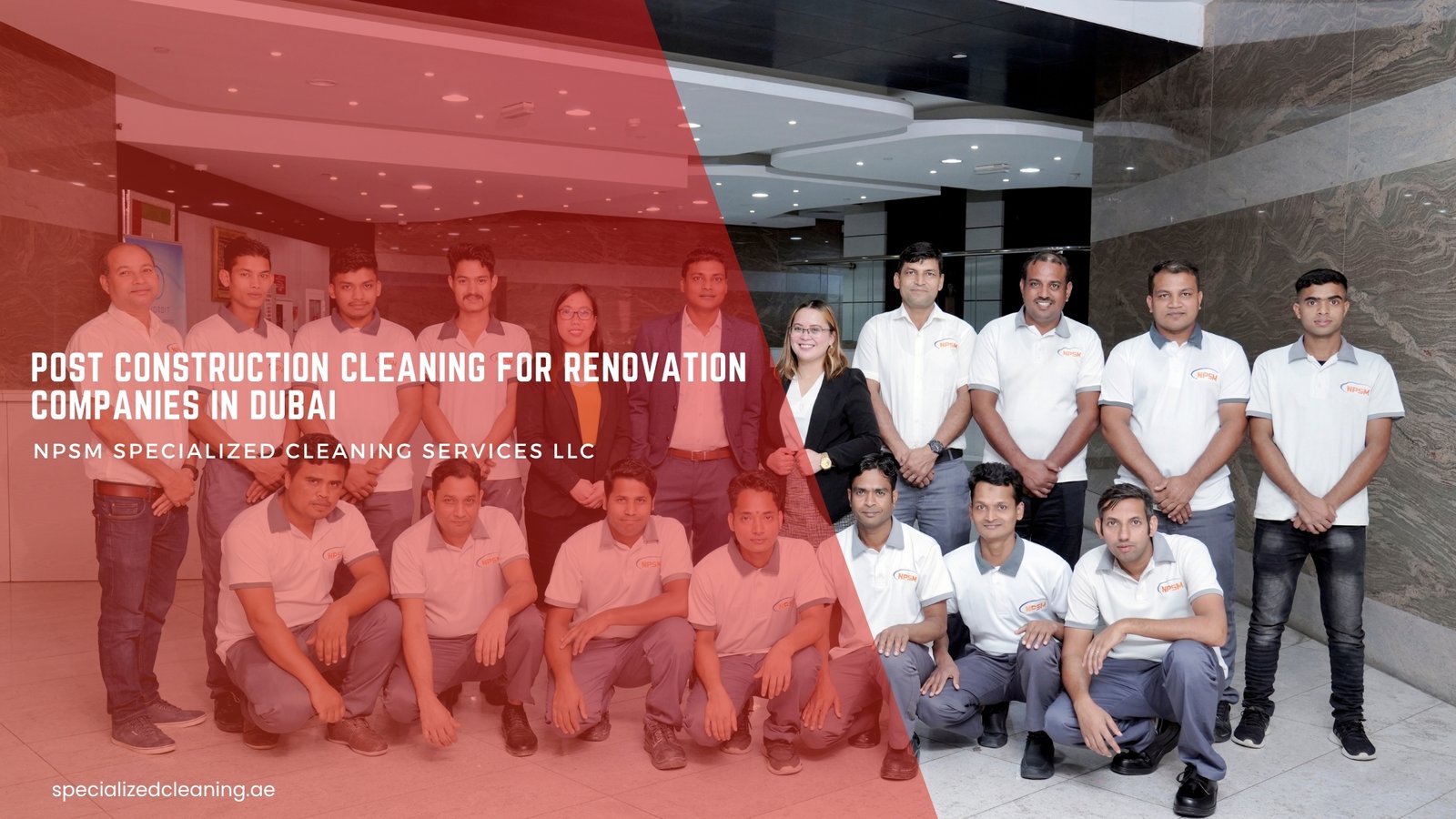 Post-construction cleaning company for renovation Companies in Dubai